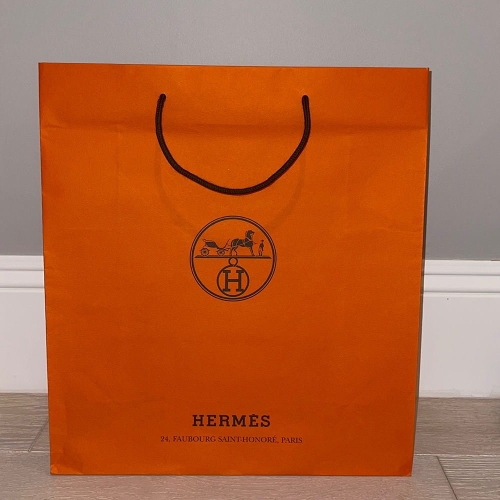 Large Hermès Shopping Bag - authentic